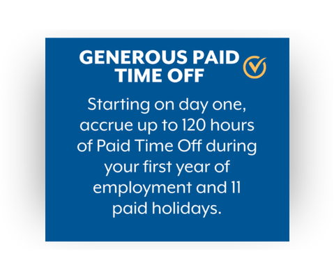 Generous Paid Time Off